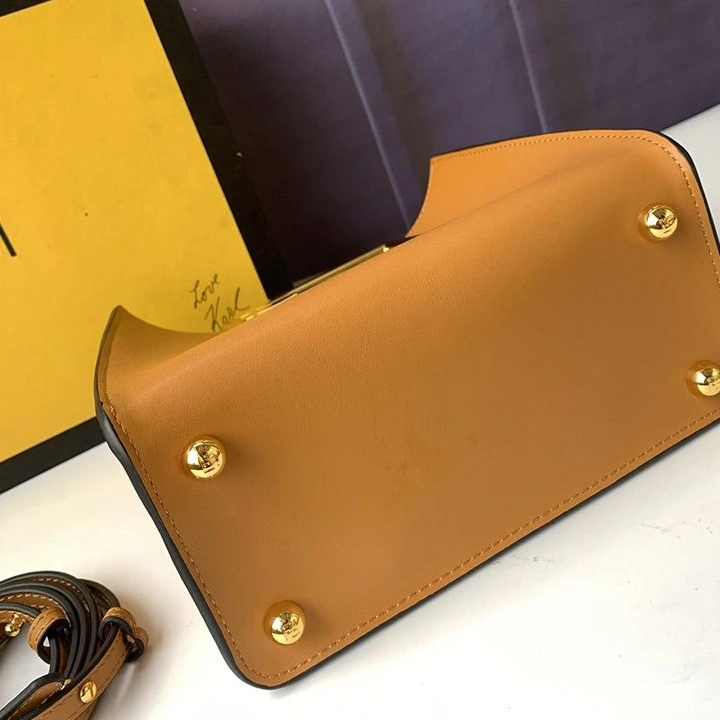 Cheap In Small Bag Brown Fendi Way Leather Calf 0801